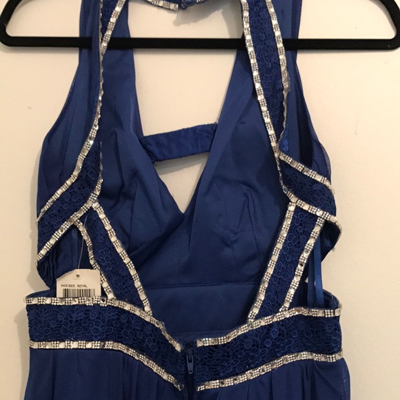 Formal blue dress - Picture 5 of 7